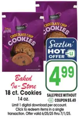 Jewel-Osco 18 ct. Cookies offer