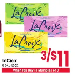 Jewel-Osco LaCroix offer