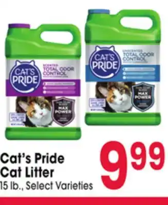 Jewel-Osco Cat's Pride Cat Litter offer