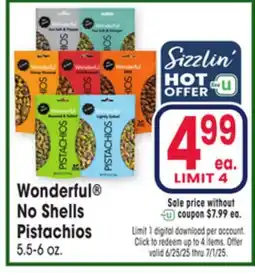 Jewel-Osco Wonderful No Shells No Shells offer
