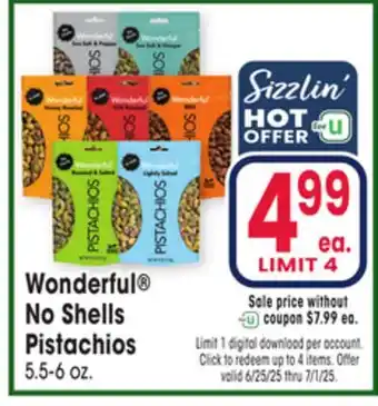 Jewel-Osco Wonderful No Shells No Shells offer