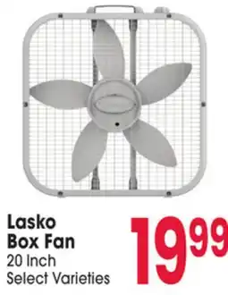 Jewel-Osco Lasko Box Fan offer