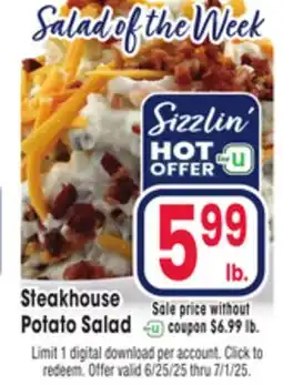 Jewel-Osco Steakhouse Potato Salad offer