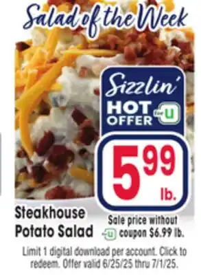Jewel-Osco Steakhouse Potato Salad offer
