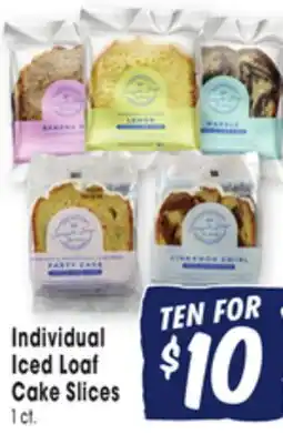 Jewel-Osco Individual Iced Loaf Cake Slices offer