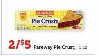 Fareway Fareway Pie Crust offer
