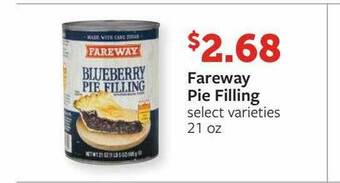 Fareway Fareway Pie Filling offer