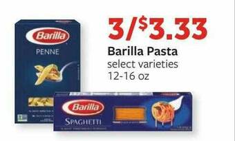 Fareway Barilla Pasta offer