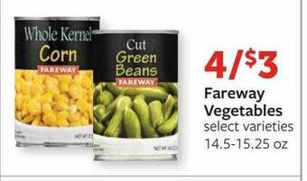 Fareway Fareway Vegetables offer