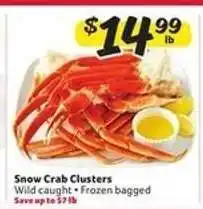 Winn Dixie Snow Crab Clusters offer
