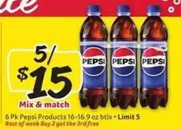 Winn Dixie Pepsi Products offer