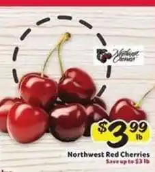 Winn Dixie Northwest Red Cherries offer