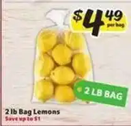 Winn Dixie 2 lb Bag Lemons offer