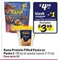 Winn Dixie Rana Protein Filled Pasta or Pasta offer