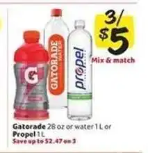 Winn Dixie Gatorade or Propel offer