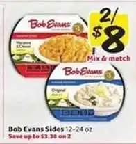 Winn Dixie Bob Evans Sides offer