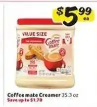 Winn Dixie Coffee mate Creamer offer