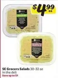 Winn Dixie SE Grocers Salads offer