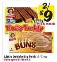 Winn Dixie Little Debbie Big Pack offer