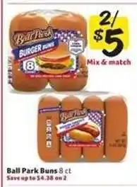 Winn Dixie Ball Park Buns offer