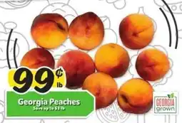 Winn Dixie Georgia Peaches offer