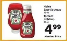 Safeway Heinz Easy Squeeze Tomato Ketchup offer