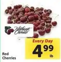Safeway Red Cherries offer