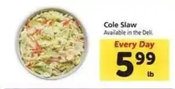 Safeway Cole Slaw offer