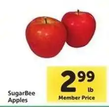 Safeway SugarBee Apples offer