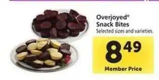 Safeway Overjoyed Snack Bites offer