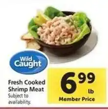 Safeway Fresh Cooked Shrimp Meat offer