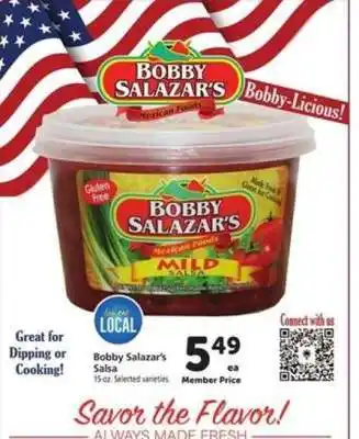 Safeway Bobby Salazar's Salsa offer