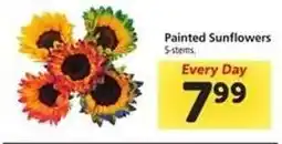 Safeway Painted Sunflowers offer