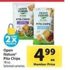 Safeway OPEN NATURE PITA CHIPS offer
