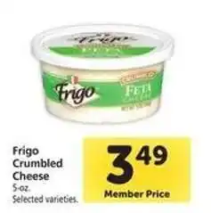 Safeway Frigo Crumbled Cheese offer