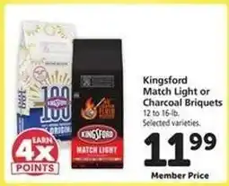 Safeway Kingsford Match Light or Charcoal Briquets offer