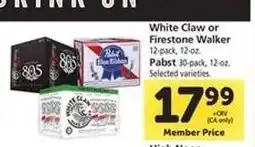 Safeway White Claw or Firestone Walker offer