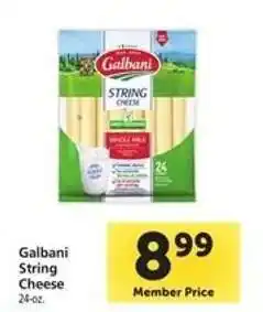 Safeway Galbani String Cheese offer