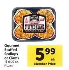 Safeway Gourmet Stuffed Scallops or Clams offer