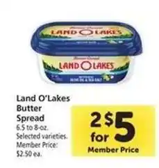 Safeway Land O Lakes Butter Spread offer