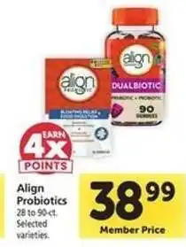 Safeway Align Probiotics offer