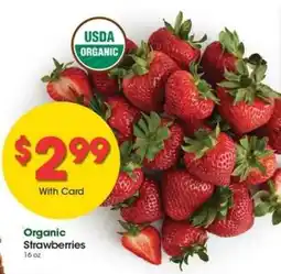 Kroger Organic Strawberries offer