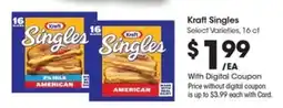 Kroger Kraft Singles offer