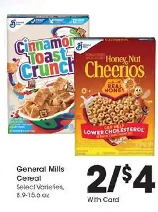 Kroger General Mills Cereal offer