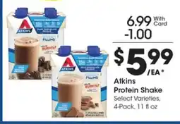 Kroger Atkins Protein Shake offer