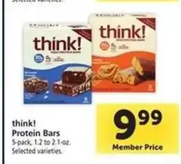 Safeway think! Protein Bars offer