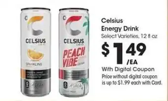 Kroger Celsius Energy Drink offer