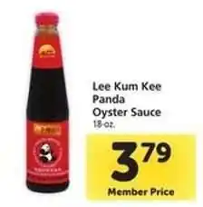 Safeway Lee Kum Kee Panda Oyster Sauce offer