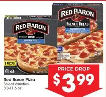 Kroger Red Baron Pizza offer