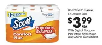 Kroger Scott Bath Tissue offer